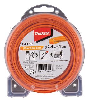 Žoliapjovės valas Makita E-01797, 15 m x 2.4 mm