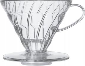 Kavos lašintuvas Hario V60-02, 0.48 l, skaidri sp.