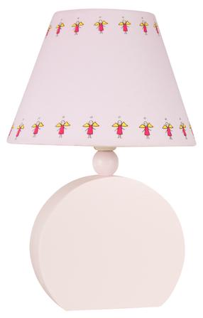 Galda stāvlampas Candellux Lighting Ofelia 41-62485, E14, 40W, rozā krās./balta krās.