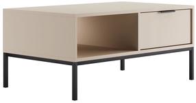Kohvilaud Kocot Kids Austin 100, must v./beež v., 100 cm x 60 cm x 45.5 cm