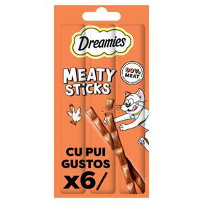 Skanėstas katėms Dreamies M4E14C4, vištiena, 0.03 kg