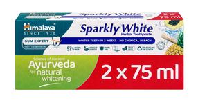 Zobu pastu komplekts Himalaya Sparkly White, dažādas augļu garšas, 75 ml