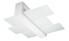 Šviestuvas lubų Sollux Feniks 2 White, E27, 2 / balta sp.