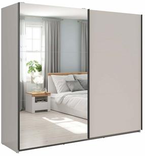 Spinta Tetrix, kašmyro sp., 220 cm x 60 cm x 195.5 cm, su veidrodžiu
