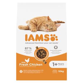 Sausas kačių maistas IAMS Vitality 125954, vištiena, 10 kg