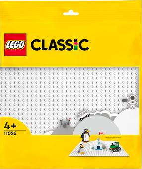 Priedas LEGO® Classic Balta pagrindo plokštelė 11026, 1 vnt.
