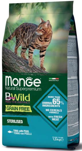 Kuiv kassitoit Monge, kalaliha, 1.5 kg