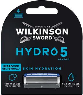 Keičiamos skustuvo galvutės Wilkinson Sword Hydro 5, 4 vnt