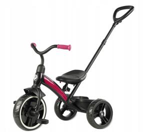 Triratukas Qplay Elite Plus, juoda sp./rožinė sp.