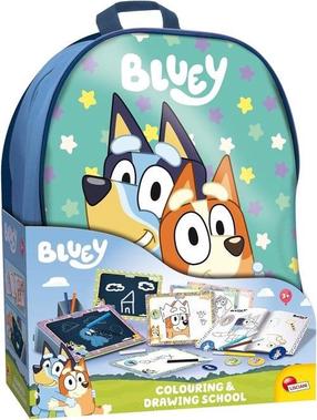 Piešimo rinkinys su kuprine Lisciani Bluey, mėlyna sp.