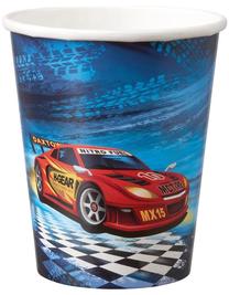 Vienkartiniai puodeliai Herlitz Super Racer, 250 ml, 10 vnt.