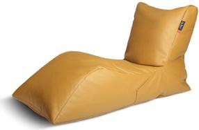 Sėdmaišis Lounger Soft Fit Peach, geltona sp.
