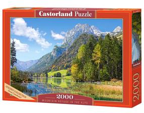 Pusle Castorland Mountain Refuge In The Alps 2000 el. C-200832, 68 cm x 92 cm, 2000 tk, mitmevärviline