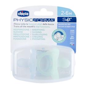 Luttide komplekt Chicco Physio Soft, 2 kuud, sinine v./roheline v.