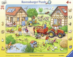 Dėlionė Ravensburger My little farm 065820, 32.5 cm x 24.5 cm, 24 vnt., įvairių spalvų