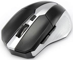 Bezvadu datora pele Sbox WM-9017, micro usb, sudraba krās./melna krās.