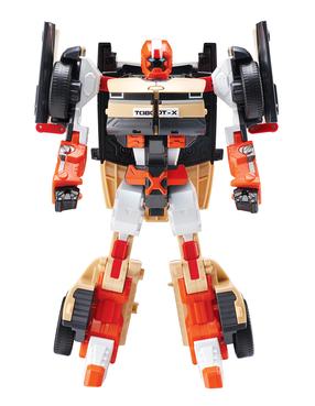 Transformers Young Toys Tobot X, balta krās./melna krās./oranža krās.