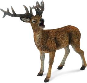 Rotaļlietu figūriņa Collecta Red Deer Stag 88469, 10 cm, brūna krās.