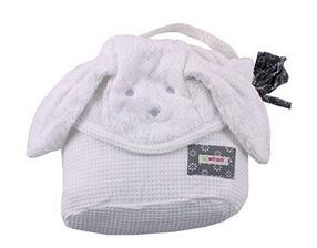  Vaikiškas rankšluostis Minene Large Hooded Towel White Pup, balta sp., 115 cm x 85 cm