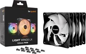 Ventilaator korpusele be quiet! Light Wings LX ARGB PWM, 120 mm x 120 mm