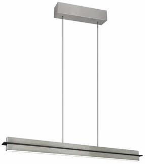 Lampa griesti Trio Emerson, LED, 2700 - 5000 °K, 1 x 22 W, balta krās./niķeļa krās. / niķeļa krās.