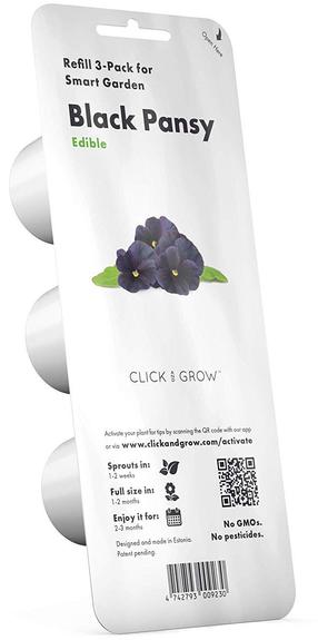 Išmanios daigyklos sėklos Click & Grow, juodosios našlaitės, 40 g, 3 vnt.