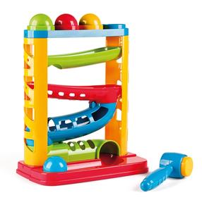 Развивающая игра Miniland Toboggan Ball, 34 см, многоцветный