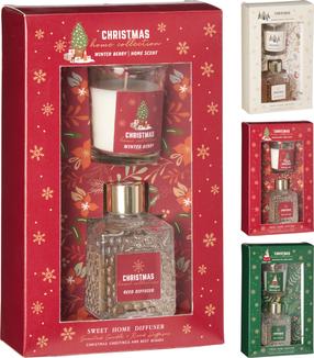 Komplekts Christmas, 2 gab. (krāsa/dizains tiek izvēlēts nejauši)