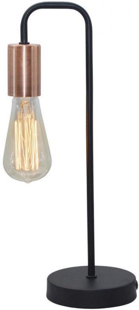 Galda stāvlampas Candellux Herpe 41-66862, E27, 60W, vara krās./melna krās.