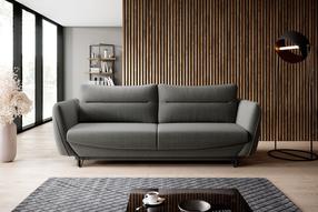 Sofa Silva Flores 4, pilka sp., 90 x 236 cm x 90 cm