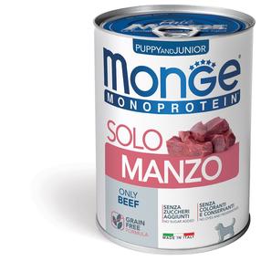 Влажный корм для собак Monge Monoprotein Solo Puppy, говядина, 0.4 кг