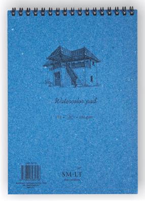 Zīmēšanas papīrs Smiltainis Watercollor Pad, A3, 280 g/m², balta krās., 42 cm x 29.7 cm, 30 lapu gab.