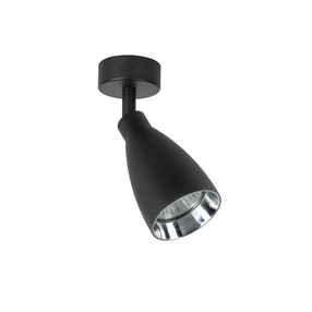 Lampa griesti Light Prestige Campana, GU10, 1 x 8 W, melna krās. / melna krās.