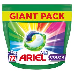 Kapsulas mazgāšanai Ariel All-in-1 PODS Colour, 80711110, 72 gab.