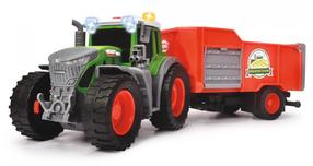 Žaislinis traktorius Simba Dickie Toys Fendt Farm Trailer 203734001, įvairių spalvų
