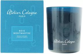 Žvakė, aromatinė Atelier Cologne Bois montmartre, 40 h, 180 g, mėlyna sp.