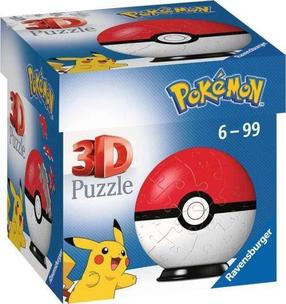 3D dėlionė Ravensburger 442511, 54 vnt., balta sp./raudona sp.