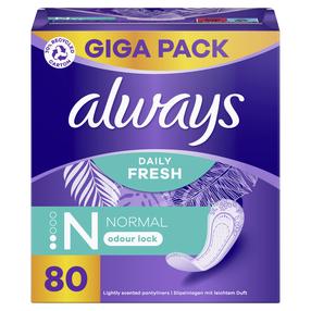Higiēniskie ieliktnīši Always Dailies Normal Fresh & Protect, 80 gab.