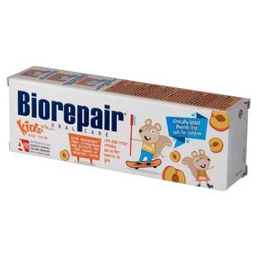 Dantų pasta Blanx Biorepair Oral Care Kids Peach, 50 ml