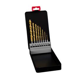 Grąžtų komplektas Forte Tools, metalas, hss-co, šešiakampis, 10 mm x 13.2 cm