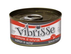 Šlapias kačių maistas Croci Vibrisse Natural Salmon in Water, lašiša, 0.07 kg