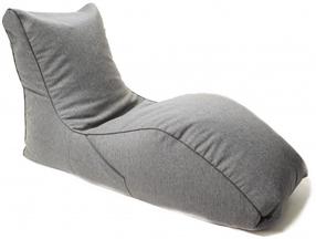 Sėdmaišis Lounger MESH-06, pilka sp.