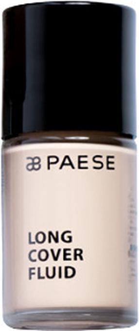 Skystas makiažo pagrindas Paese Long Cover Fluid, SPF 6, 01 light beige, 30 ml