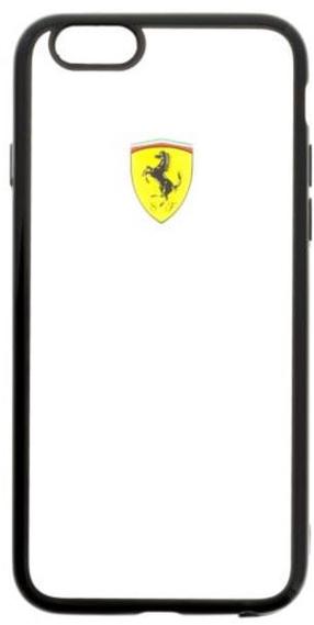 Telefona vāciņš Ferrari, caurspīdīga krās., Apple