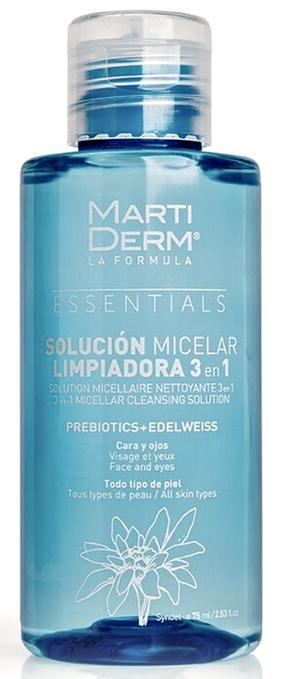 Micelārais ūdens Martiderm 3 in 1 Micellar Cleansing Solution, 75 ml