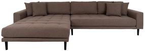 Kampinė sofa House Nordic Lido Lounge, ruda sp., kairinė, 290 x 170 cm x 76 cm