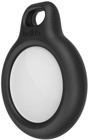 AirTag piekariņš Belkin Keychain Secure Holder Keyring, melna krās.