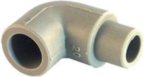 Torupõlv F-Plast 90 D32 MF, 90 °, 32 mm MF, plastik