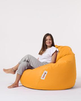 Sėdmaišis Hanah Home Premium XXL 248FRN1173, geltona sp.