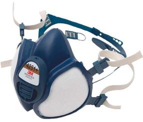 Poolmask, koos ventiiliga 3M 4251+, sinine v.